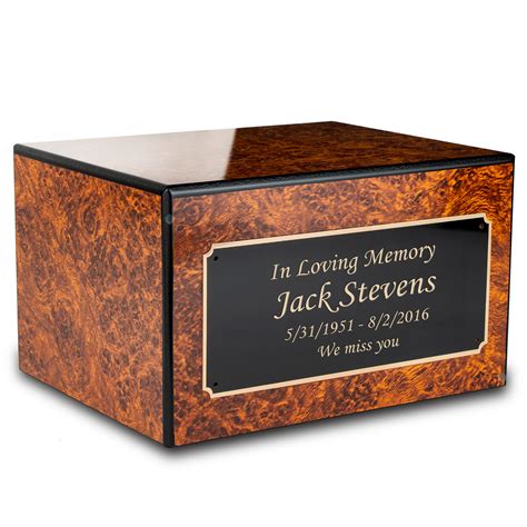 metal cremation box|cremation boxes for adults.